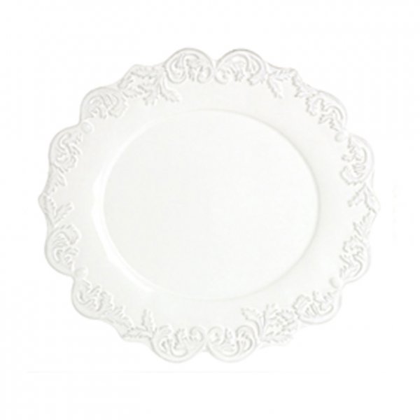 TRIANON WHITE PAT. Обеденная тарелка