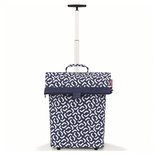Сумка-тележка Trolley M signature navy