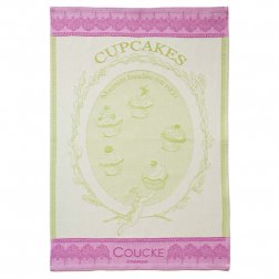 Coucke LES CUPCAKES tea towels 50*75 . , ., , 